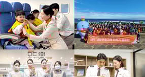 제주항공이 ESG 평가에서 3년 연속으로 통합 A등급을 획득했다. /사진=제주항공