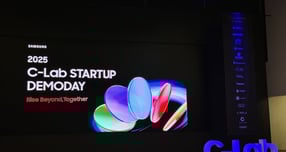 20일 삼성전자가 서울 서초구 서울 R&amp;D캠퍼스에서 &#039;2025 C랩 스타트업 데모데이&#039;를 열었다. /사진=정연 기자