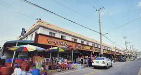 철거전의 여주 하동제일시장 모습. /사진제공=여강기자단