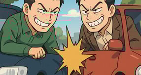 금융감독원은 지난해 9월부터 세 차례 기획조사를 벌인 결과 SNS 등을 통해 자동차 보험사기를 벌인 일당 182명을 검거했다. /그래픽=ChatGPT