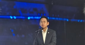 20일 &#039;조선·해양 산업 AI 기술 개발 협력을 위한 업무 협약&#039; 체결식에서 발언하는 배경훈 부총리의 모습. /사진=김이재 기자 