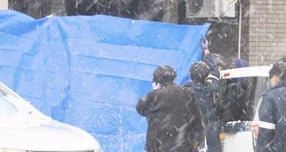 일본 아오모리시 한 주택에서 부부가 숨진 채 발견돼 현지 경찰이 부부와 거주 중이던 한국 국적 남성을 체포했다. 사진은 사건 현장의 모습. /사진=일본 ATV뉴스 홈페이지 캡처 