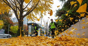 오는 23일은 큰 일교차가 발생할 것으로 보인다. 사진은 지난 17일 대구 달서구 거리의 모습. /사진=뉴시스         