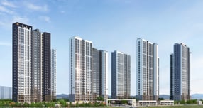 호반산업이 오는 28일 &#039;호반써밋 인천검단 3차&#039; 견본주택을 오픈한다. 사진은 호반써밋 인천검단 3차 투시도 모습. /사진=호반그룹