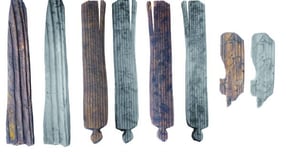 양주 대모산성에서 발굴된 백제시대 목간. /사진제공=양주시 