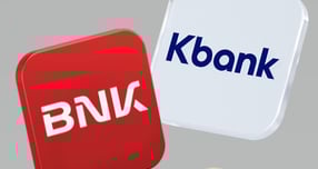 케이뱅크와 부산은행이 자금을 절반씩 부담하는 공동 신용대출 상품을 내놨다. /그래픽=케이뱅크