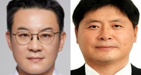 롯데그룹이 롯데웰푸드 신임 대표이사에 서정호 롯데웰푸드 혁신추진단장(왼쪽)을 내정했다. 롯데GRS 신임 대표이사에는 이원택 롯데GRS 경영전략부문장(오른쪽)이 발탁됐다./사진=롯데그룹