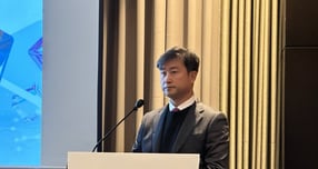 디지털 공간정보 데이터 기업 이지스가 코스닥 상장을 앞두고 27일 기자간담회를 열었다. 사진은 김성호 이지스 대표. /사진=이동영 기자