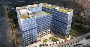 현대엔지니어링이 현대 테라타워 세마역&#039;을 분양하고 있다. 사진은 조감도 모습. /사진=현대엔지니어링