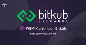 위믹스 재단이 발행한 가상자산 위믹스가 태국 최대 가상자산 거래소 비트컵에 상장됐다. /사진=위메이드 