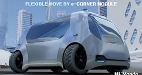 LS증권이 HL홀딩스 목표주가를 5만2000원으로 제시했다. 사진은 HL만도 ‘일렉트릭 코너 모듈’ 이미지. /사진=HL홀딩스