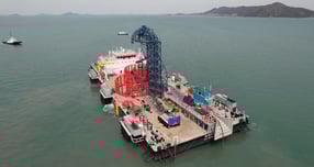 LS마린솔루션 해저케이블 포설선. /사진=LS마린솔루션