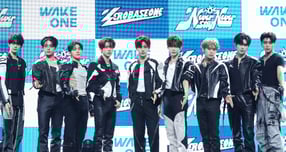 제로베이스원이 완전체 활동 계약을 연장했다. 사진은 그룹 제로베이스원(왼쪽부터 김규빈, 김지웅, 석매튜, 한유진, 장하오, 성한빈, 김태래, 리키,박건욱) 모습. /사진=뉴시스