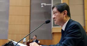 이찬진 금융감독원장이 1일 서울 여의도 금융감독원에서 출입기자단과의 기자간담회를 열고 인사말을 하고 있다./사진=뉴스1 구윤성 기자