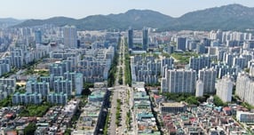 안양 평촌신도시 전경. /사진제공=안양시