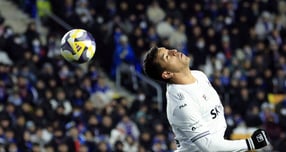 '조나탄 PK골' 제주, 수원 원정서 1-0 승리… 승강PO 1차전 웃었다