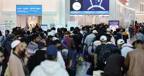 타이완이 한국의 전자입국신고서의 &#039;중국(타이완)&#039; 표기에 대해 정정을 요구하며 유감을 표했다. 사진은 지난해 11월3일 인천국제공항 제1터미널의 모습. /사진=뉴스