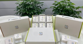 평택시가 오성농업회사법인과 함께 출시한 경기미 활용 프리미엄 소포장 선물 세트. /사진제공=평택시