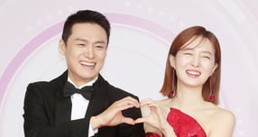  김소영·오상진 부부가 둘째 임신 소식을 전했다. 사진은 지난 2022년 12월 서울 마포구 상암동 SBS프리즘타워에서 진행된 &#039;2022 SBS 연예대상&#039;에 참석한 방송인 오상진, 김소영 부부. /사진=머니투데이