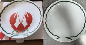 샌드위치 전문점 써브웨이는 지난달 일부 메뉴 사은품으로 지급된 ‘랍스터 접시’ 에서 카드뮴이 검출된 사실을 확인하고 고객 안전을 위해 즉각 회수 조치한다고 밝혔다./사진=엑스(X·옛 트위터) 캡처