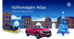 폭스바겐코리아가 여주 루덴시아 테마파크에서 아틀라스 윈터 메모리즈 전시를 진행한다. /사진=폭스바겐코리아