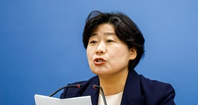 12·3 비상계엄 관련 내란·외환 의혹을 수사하는 내란 특검팀(특별검사 조은석)은 8일 윤재순 전 대통령실 총무비서관과 임종득 국민의힘 의원을 불구속 기소, 임기훈 전 비서관은 기소 유예 처분했다고 밝혔다. 사진은 박지영 내란특검 특검보가 지난 7일 서울 서초구 서울고등검찰청에서 추경호 국민의힘 의원에 대한 내란중요임무종사혐의 기소 브리핑을 한 모습. /사진=뉴시스