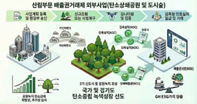 GH가 정부에 등록을 완료한 배출권거래제 외부사업 개념도./사진제공=GH