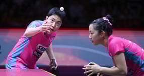 '혼복' 신유빈-임종훈, WTT 왕중왕전 4강행… 단식 안재현은 탈락