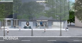 무신사가 오는 14일 중국 상하이에 첫 해외 매장 &#039;무신사 스탠다드 상하이 화이하이 백성점&#039;을 공식 오픈한다. 사진은 무신사 스탠다드 상하이 화이하이 백성점 랜더링 이미지. /사진=무신사