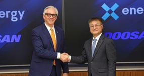 두산에너빌, 미국 엑스-에너지에 SMR 16대 핵심 소재 공급