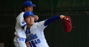  롯데 자이언츠기 일본 프로야구 출신 우완투수 쿄야마 마사야를 영입했다. 사진은 요코하마 DeNA 베이스타스에서 활약한 쿄야마. /사진=롯데 자이언츠 제공 