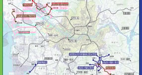 제2차 경기도 도시철도망 구축계획도. /사진제공=고양특례시 