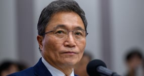 이학재 인천국제공항공사 사장이 외화 반출에 대해 입을 열었다. 사진은 지난 10월27일 인천국제공항공사에서 열린 국회 국토교통위원회 국정감사 출석 당시 모습. /사진=뉴시스