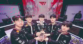 김정균 감독 "끝까지 믿고 응원해달라"… T1, 창단 KeSPA컵 우승