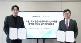 드론·로봇으로 점검한다… 파블로항공, 클로봇과 맞손