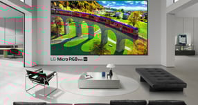 LG전자가 최신 마이크로RGB 기술과 LG 올레드(OLED)만의 정밀한 광원 제어 기술를 결합한 LG 마이크로RGB 에보(evo)를 앞세워 차세대 프리미엄 액정표시장치(LCD) TV의 새로운 기준을 제시한다. /사진=LG전자