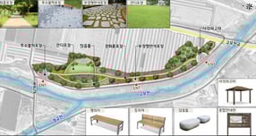 포천 고모천 지방하천 정비계획 조감도. /사진제공=경기도