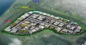 개성공단 파주 복합물류단지 조감도.  /사진제공=경기도