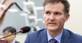 브랫 매티스 쿠팡 최고정보보호책임자(CISO)가 2일 서울 여의도 국회에서 열린 제429회국회(정기회) 과학기술정보방송통신위원회 제18차 전체회의에 출석해 의원 질의에 답변하고 있다. /사진=뉴스