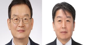 태광그룹이 계열사 대표 인사를 통해 김대현 흥국생명 대표를 흥국화재 대표로, 김형표 흥국생명 경영기획실장을 흥국생명 대표로 내정했다. 사진은 왼쪽부터 김대현 흥국화재 대표 내정자, 김형표 흥국생명 대표 내정자. /사진=태광그룹