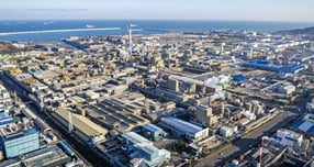 고려아연이 2029년까지 울산 등 국내에 약 1조5000억원 규모의 투자를 이행할 계획이라고 밝혔다.  사진은 고려야연 울산제련소 전경. /사진=고려아연 제공