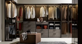 넷플릭스 '흑백요리사 시즌2'에 등장한 한샘 바흐 드레스룸. /사진=한샘