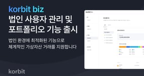 코빗이 코빗비즈 서비스를 고도화했다. /사진=코빗