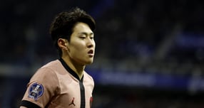 이강인이 허벅지 부상으로 몇 주 동안 경기에 나서지 못할 전망이다. /사진=로이터