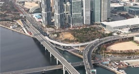 광안대교 접속도로 전경/사진=부산시