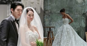 '김우빈♥' 신민아, 4000만원대 웨딩드레스… 손예진·김연아도 택했다