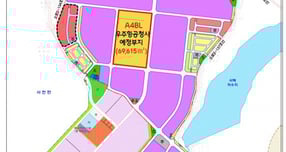 한국토지주택공사(LH)가 경남우주항공 국가산업단지 내 본청사(우주항공청사) 건립 공사를 맡았다. 사진은 경남우주항공산단 우주항공청사 예정부지 위치도. /사진=LH