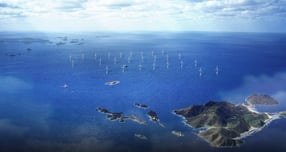 신안우이 해상풍력 조감도. /사진=한화오션