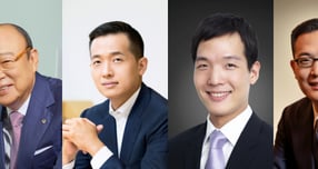 한화의 3세 경영은 이제 공동 승계에서 '각자 책임지는 경영'으로 방향을 틀고 있다. 사진은 (왼쪽부터) 김승연 한화그룹 회장, 김동관 한화그룹 부회장, 김동원 한화생명 사장, 김동선 한화호텔앤드리조트 부사장. /사진=한화