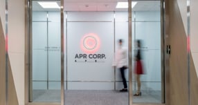 에이피알이 아모레퍼시픽과 LG생활건강을 제치고 국내 화장품 업계 시가총액 1위에 올랐다. 사진은 에이피알 사무실./사진=에이피알